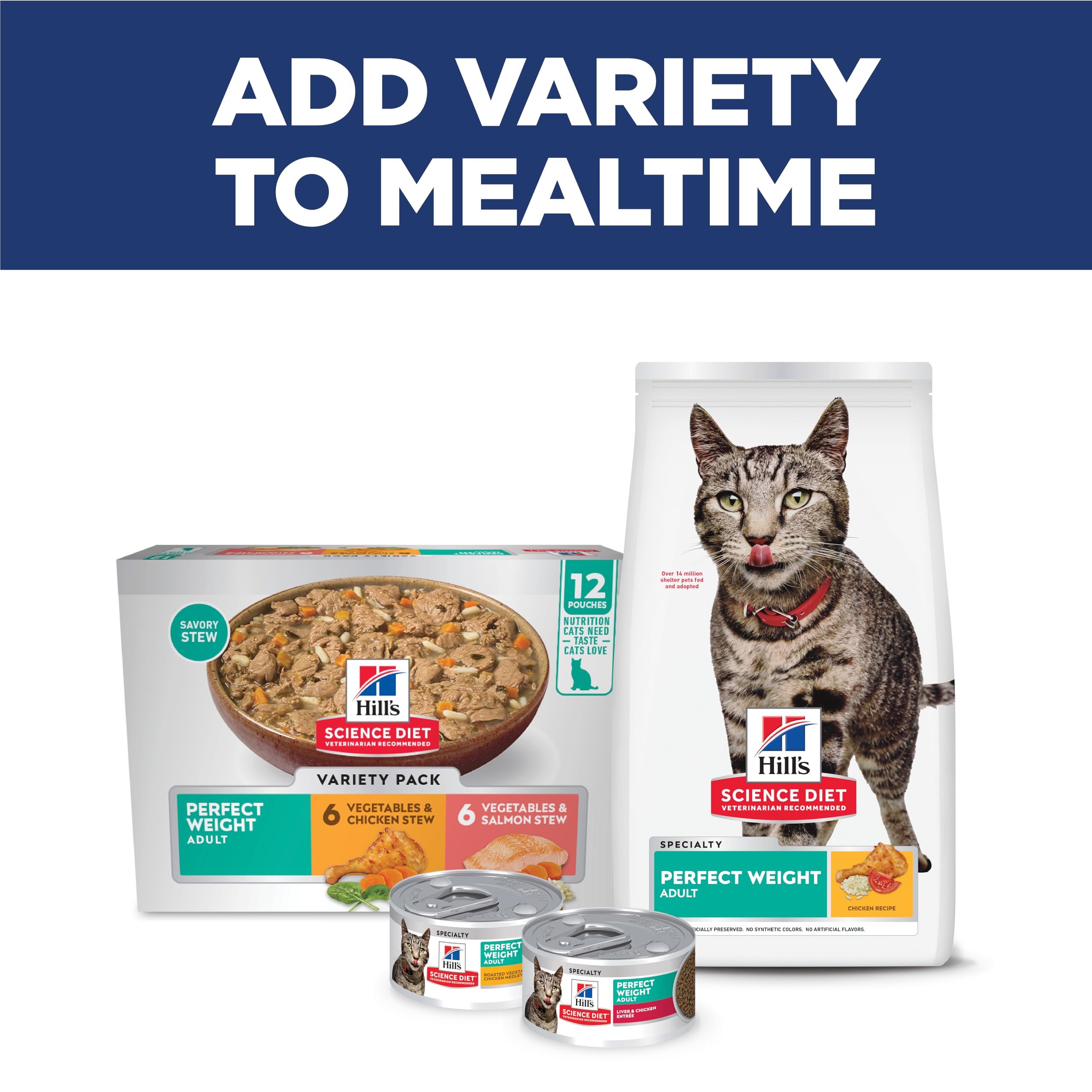 Hill's Science Diet alimentación en rutina diaria para manejo de peso
