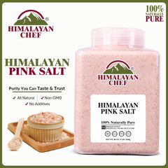 Himalayan Chef primer plano de granos finos resaltando pureza