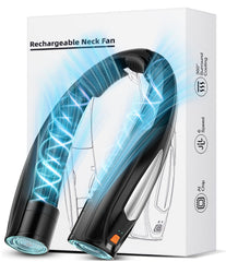 Hionly ventilador de cuello frontal mostrando diseño ergonómico y confort