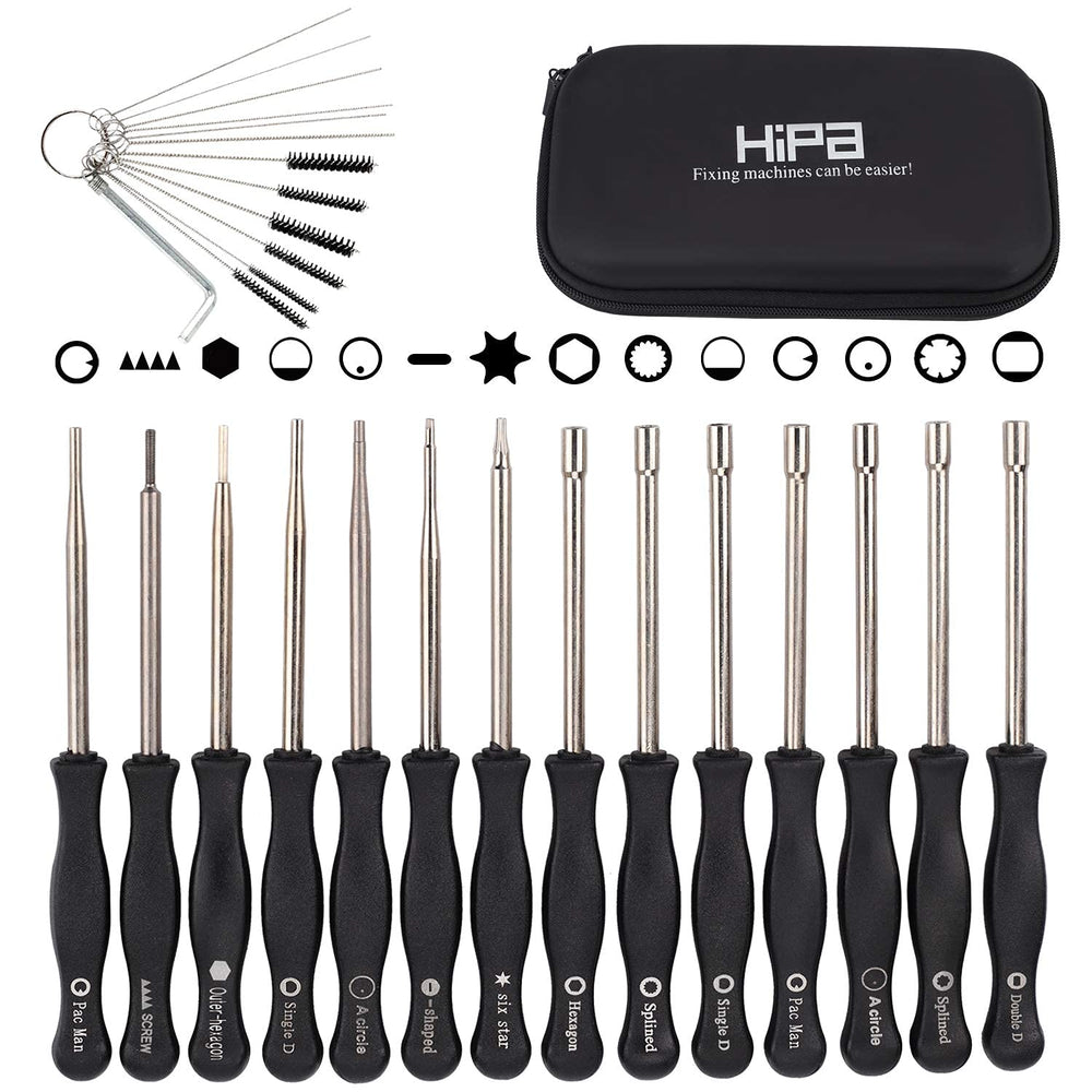 Hipa estuche abierto mostrando kit y organización, facilita transporte