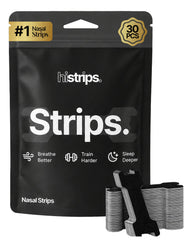 histrips empaque frontal negro mostrando 30 unidades y beneficio de alto rendimiento
