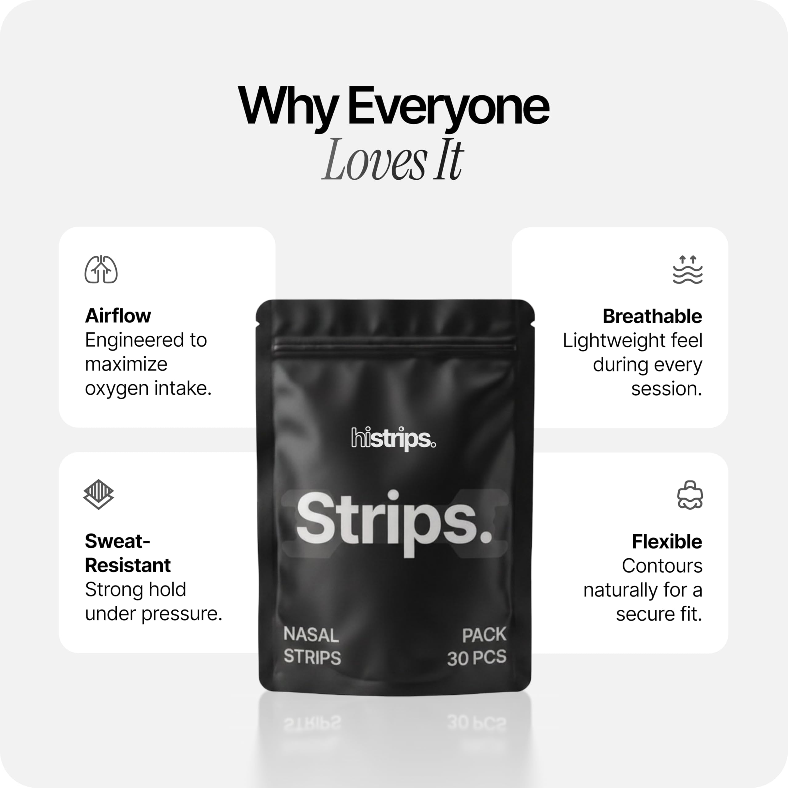 histrips perfil mostrando resorte metálico reforzado para elevación consistente