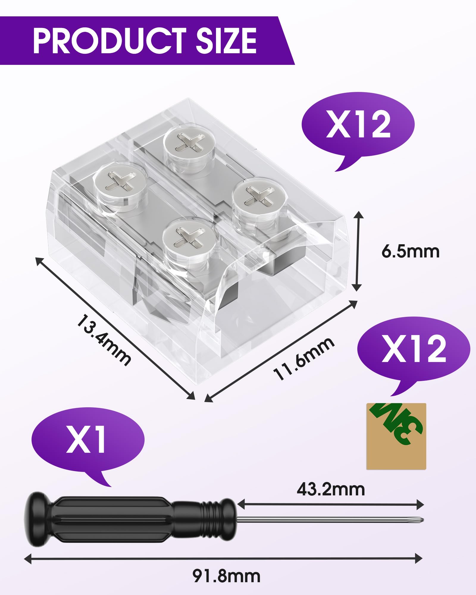 HitLights cinta adhesiva para fijar conector y evitar despegues