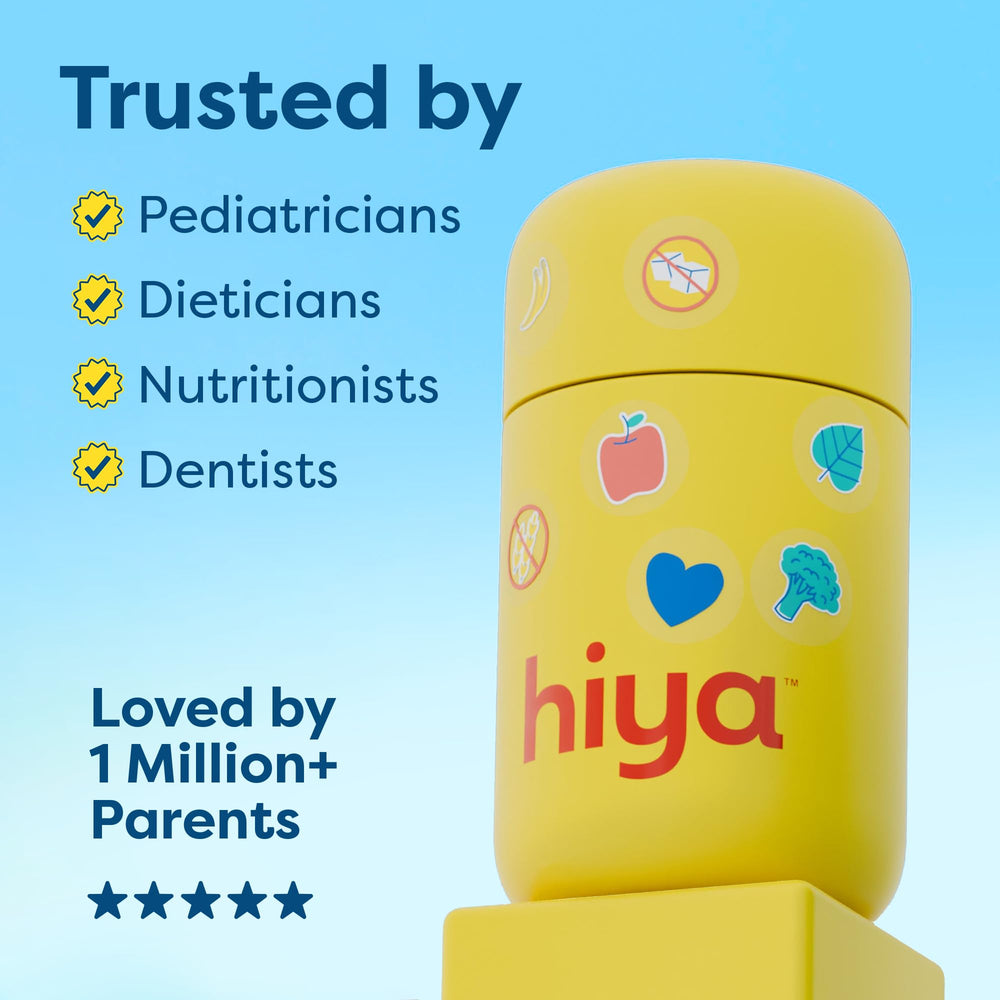 HIYA comparación de tamaño en mano para ver proporción infantil