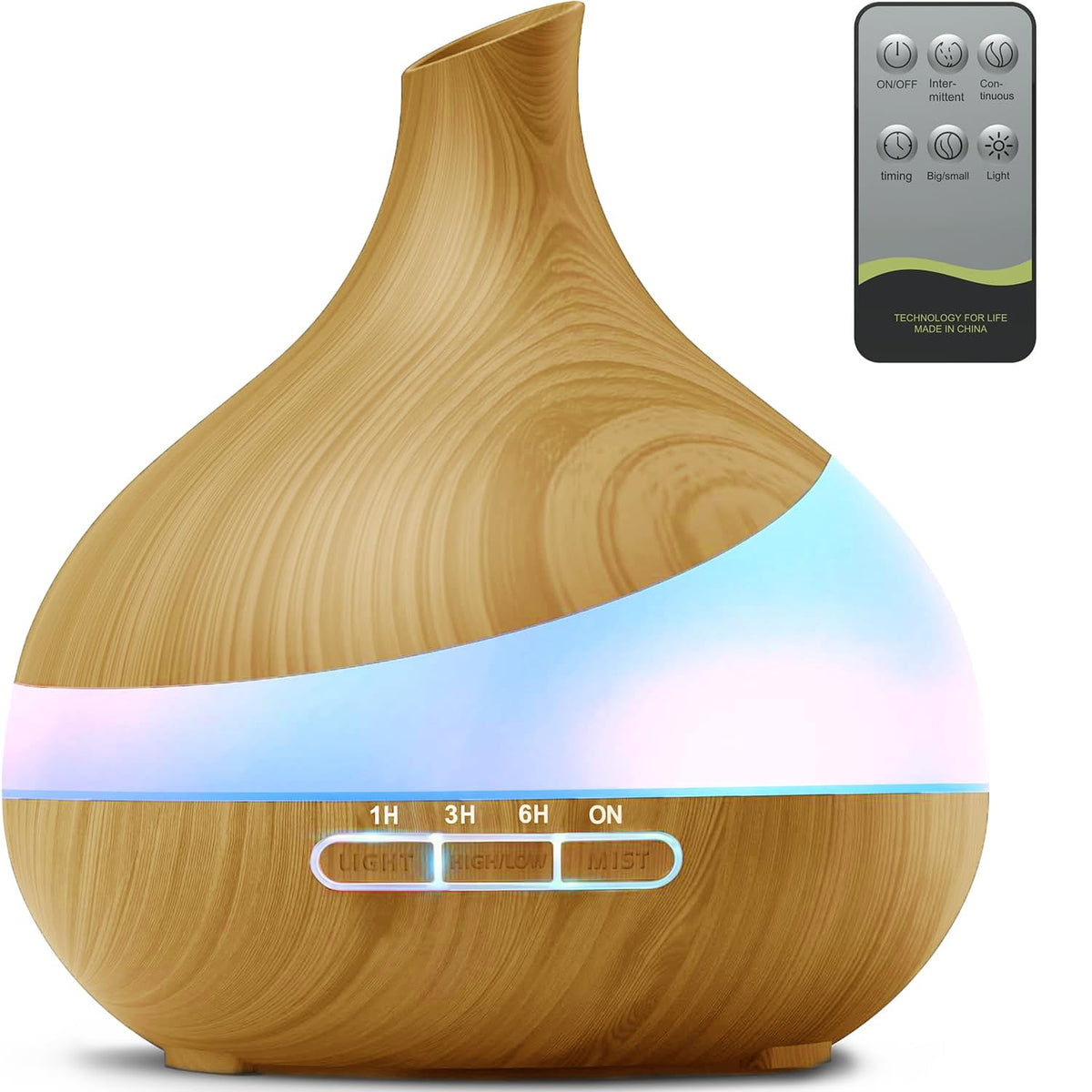 HJTHJT difusor frontal mostrando diseño moderno y capacidad amplia