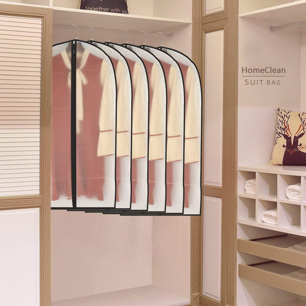 HomeClean set de seis fundas mostrando ahorro y almacenamiento organizado
