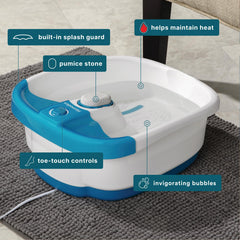 Homedics control por puntera en uso para encender sin mojar las manos