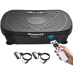 Homesy plataforma frontal negra mostrando diseño compacto y potencia