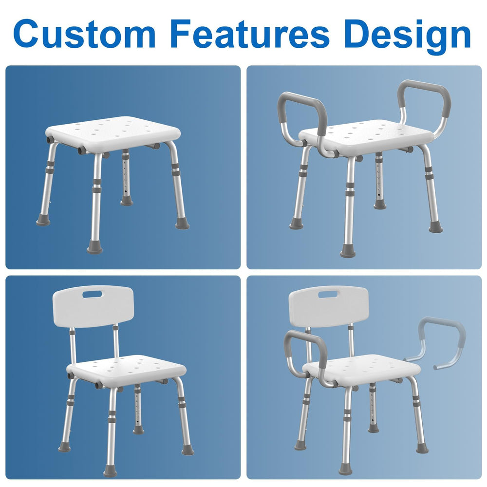 HOMLAND respaldo desmontable ilustrando opción de configuración personalizada