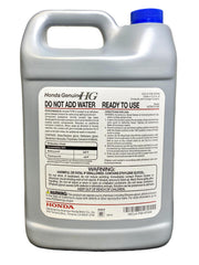 Honda anticongelante Type 2 aplicándose en radiador, protege motor