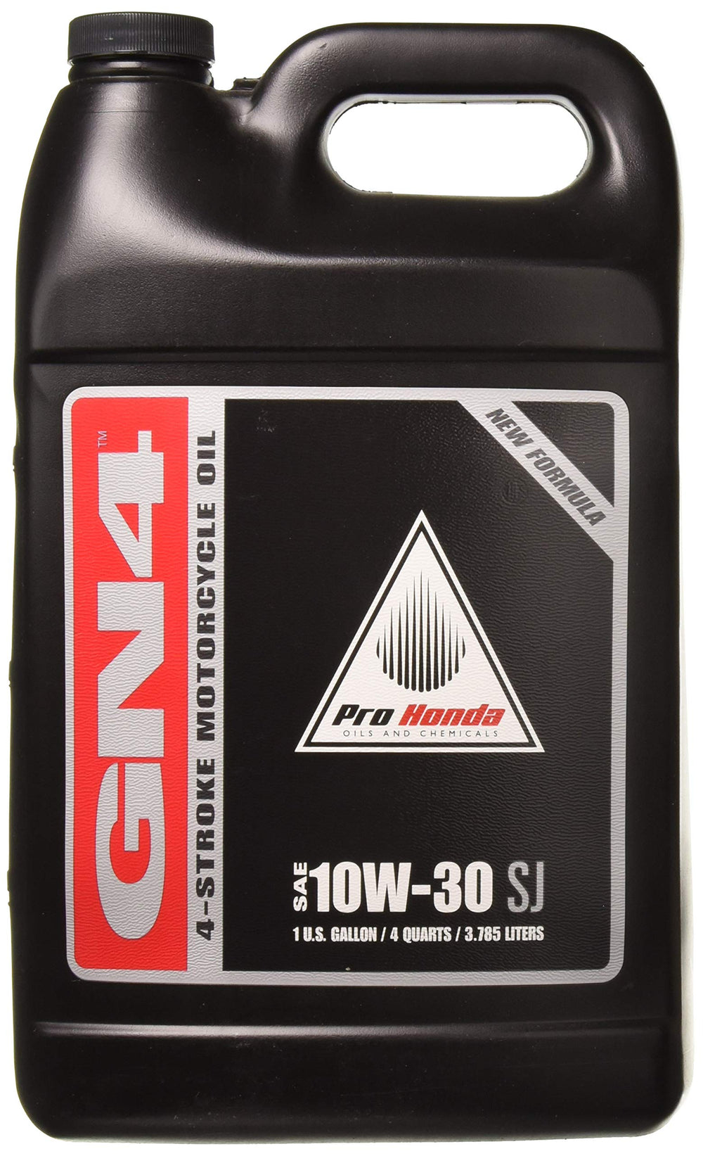 Honda Pro GN4 10W-30 galón frontal mostrando envase y uso recomendado