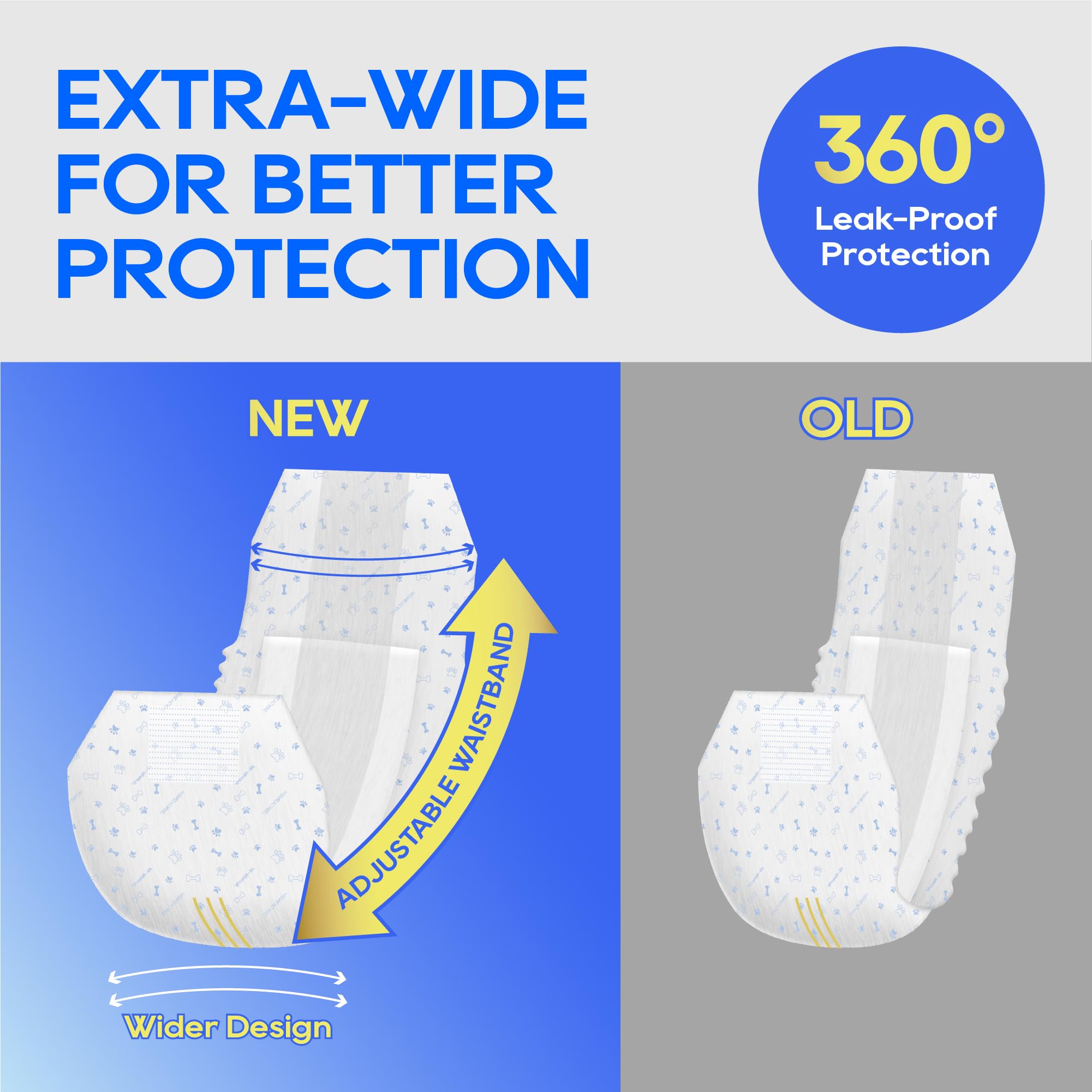 HONEY CARE primer plano del núcleo absorbente con rápida retención de humedad