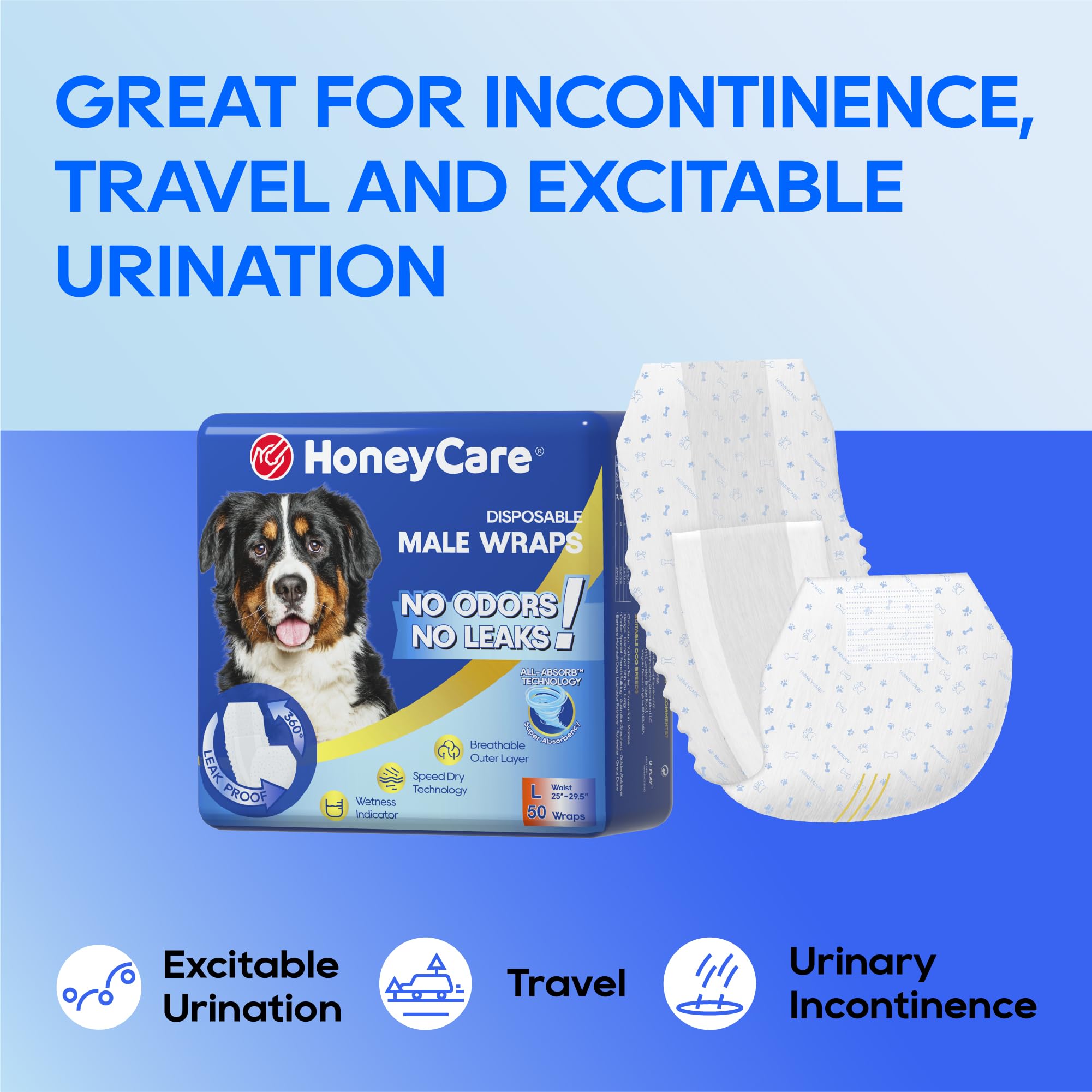 HONEY CARE embalaje de 50 unidades ideal para suministro prolongado