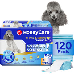 HONEY CARE paquete frontal mostrando 120 unidades y beneficio de suministro prolongado