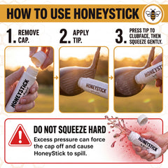 HoneyGolf HoneyStick textura del gel aplicable que mejora la fricción