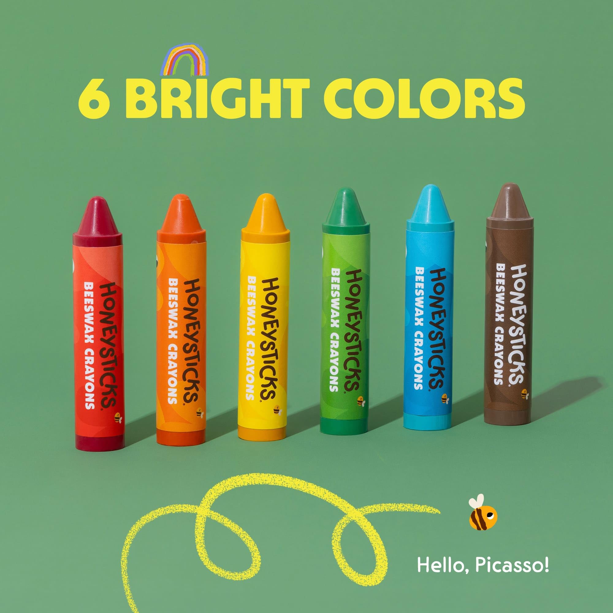 Honeysticks comparación de tamaño con regla mostrando grosor extra resistente