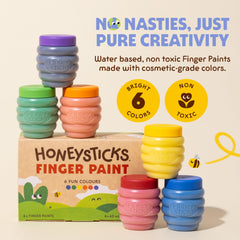 Honeysticks textura cremosa en primer plano para mejor control