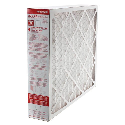 Honeywell Home detalle del medio filtrante mostrando capas eficientes