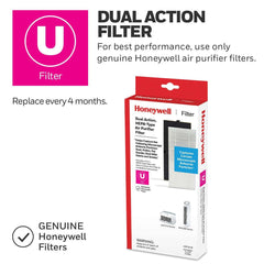 Honeywell filtro U capa de carbón activado para neutralizar olores