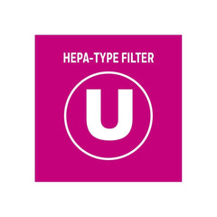 Honeywell filtro U detalle de la fibra HEPA-tipo para capturar polvo