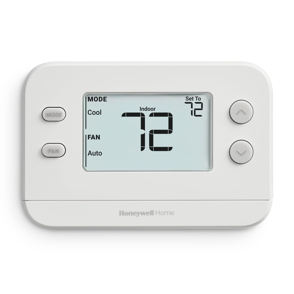 Honeywell Home X1N vista frontal con pantalla grande y lectura clara