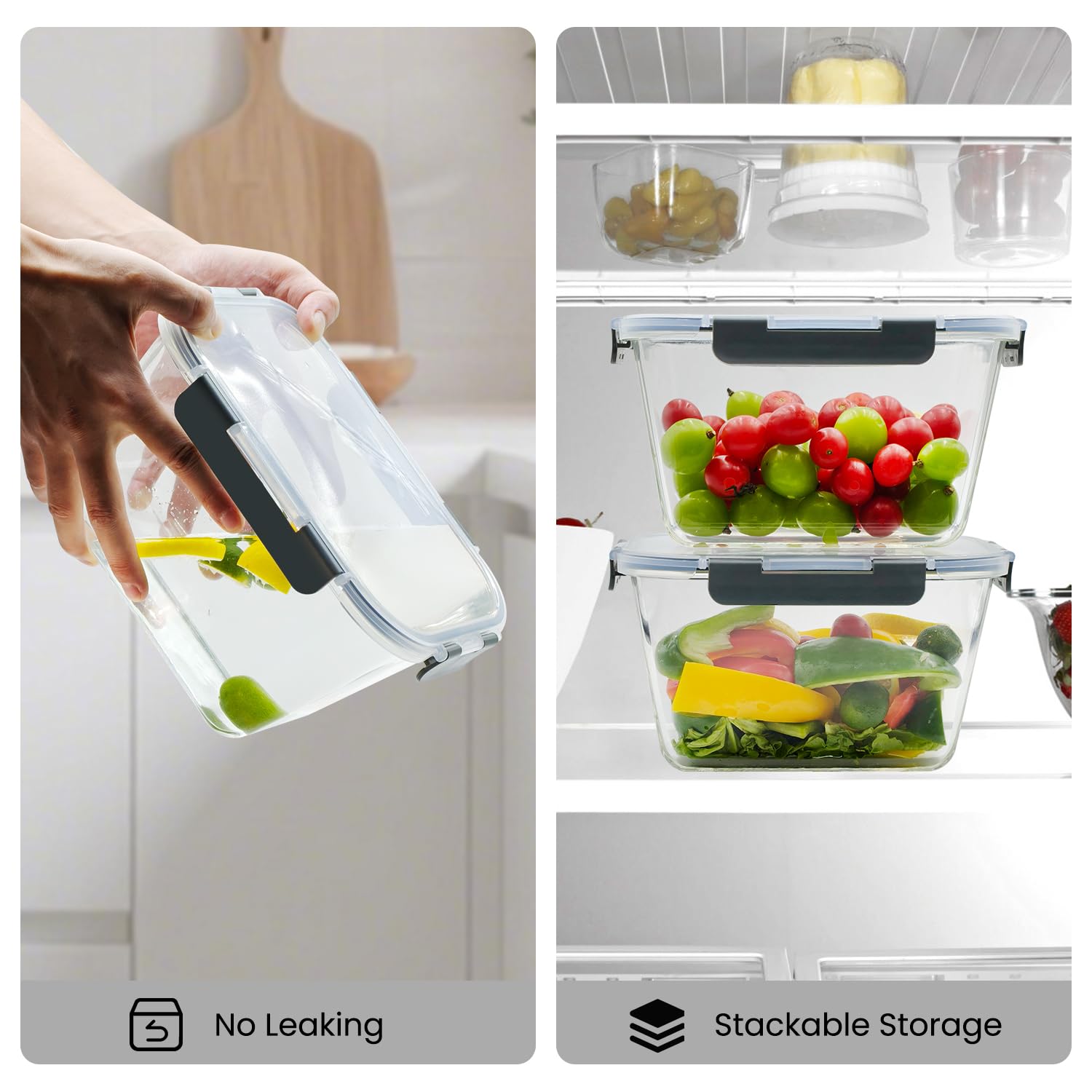 Hontent detalle del vidrio borosilicato resistente y sin BPA
