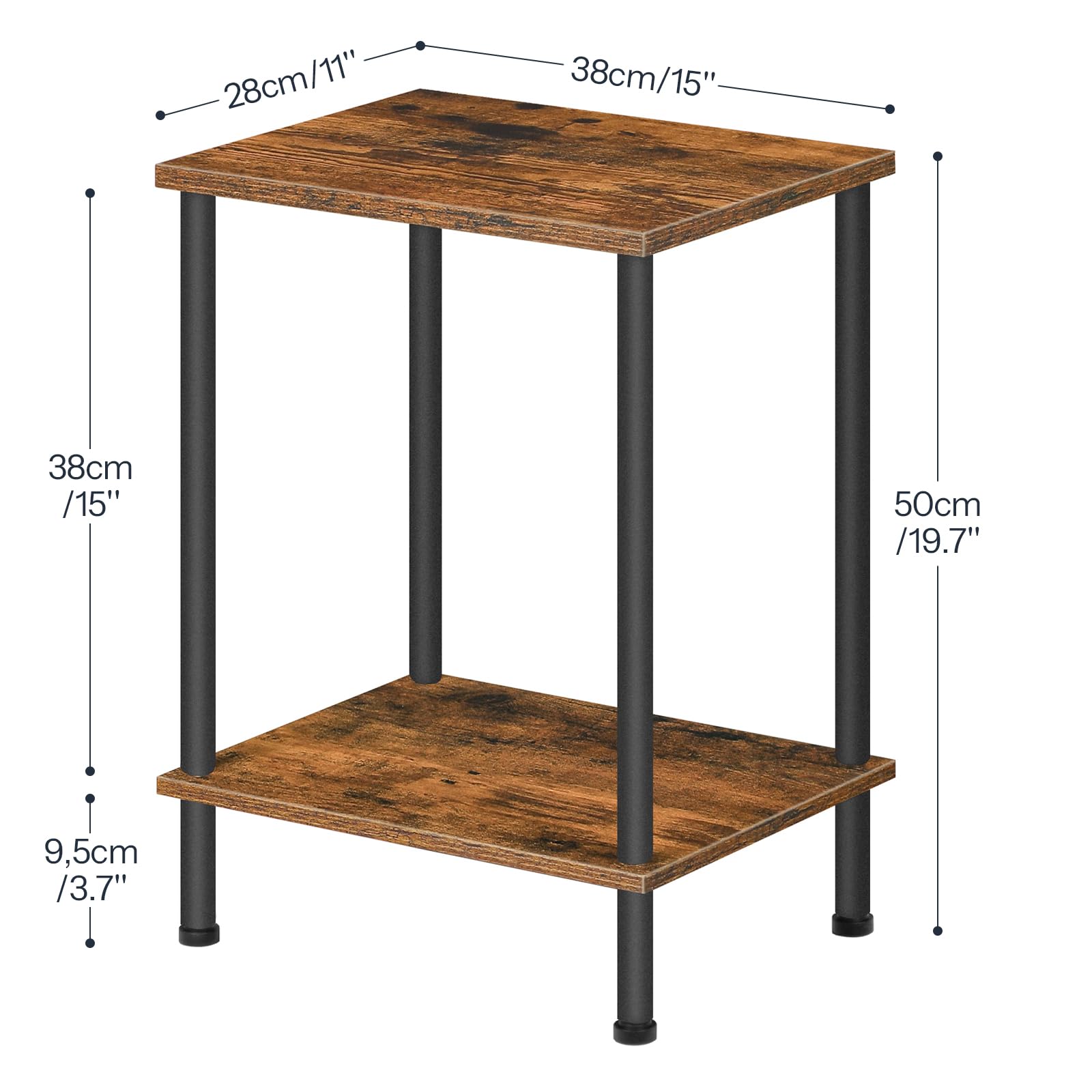 HOOBRO comparación de tamaño con una silla, proporciones compactas