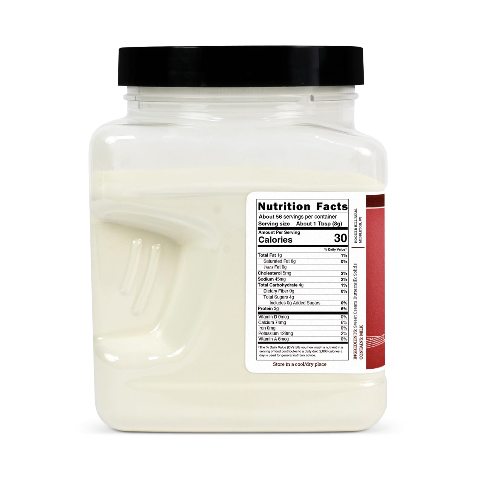 Hoosier Hill Farm polvo fino y cremoso para mezclar con agua