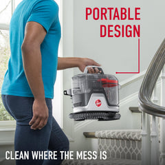 Hoover CleanSlate Plus detalle de la boquilla WidePath para limpieza amplia