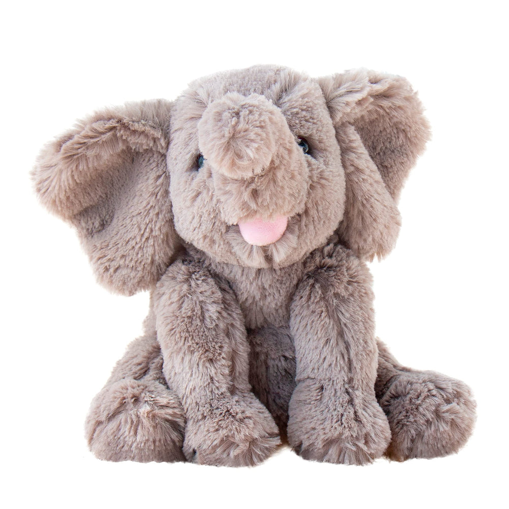 Hopearl elefante peluche frente mostrando su diseño adorable y suave