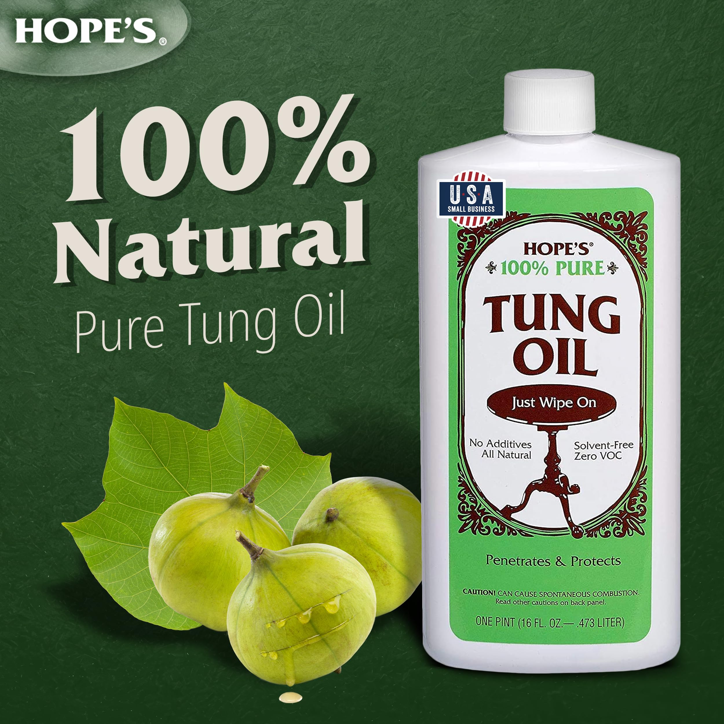 HOPE'S aceite penetrando veta de madera para protección duradera