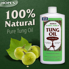 HOPE'S aceite penetrando veta de madera para protección duradera