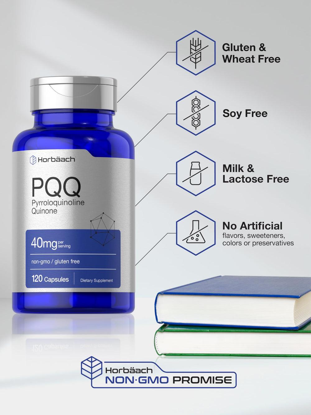 Horbäach etiqueta con información nutricional y pureza del producto