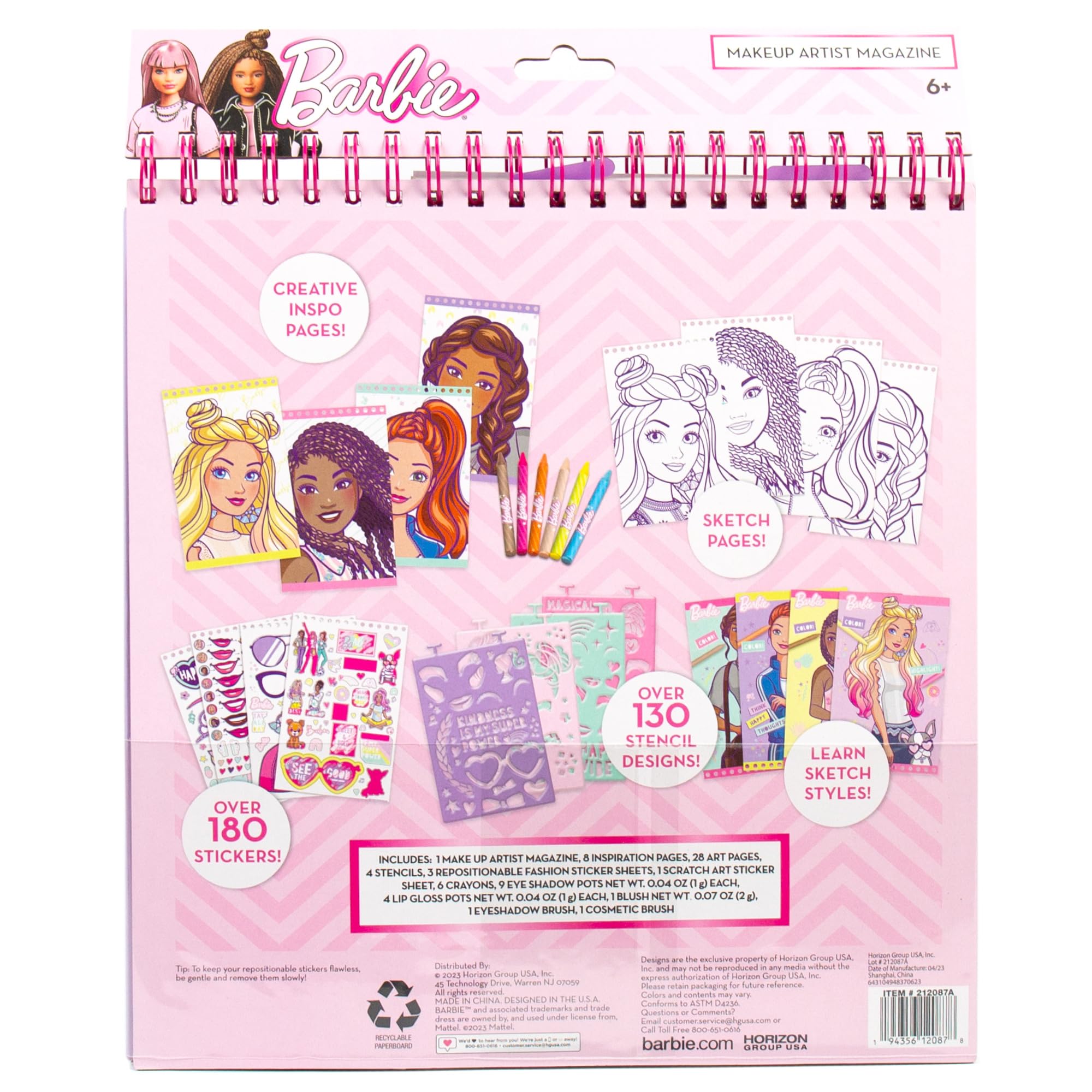 Horizon Group USA escena de juego con niñas creando looks y compartiendo actividades creativas