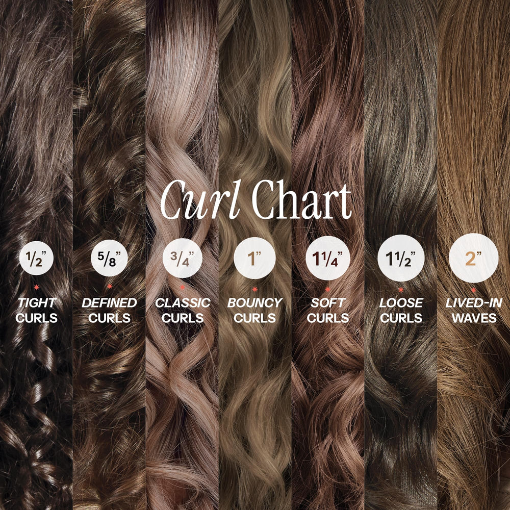 Hot Tools primer plano de la textura del barril para agarre suave del cabello