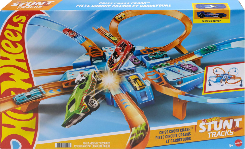 Hot Wheels escena de juego en habitación fomentando creatividad y pistas