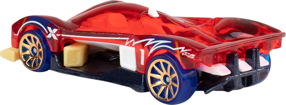Hot Wheels colección en vitrina mostrando potencial de exhibición