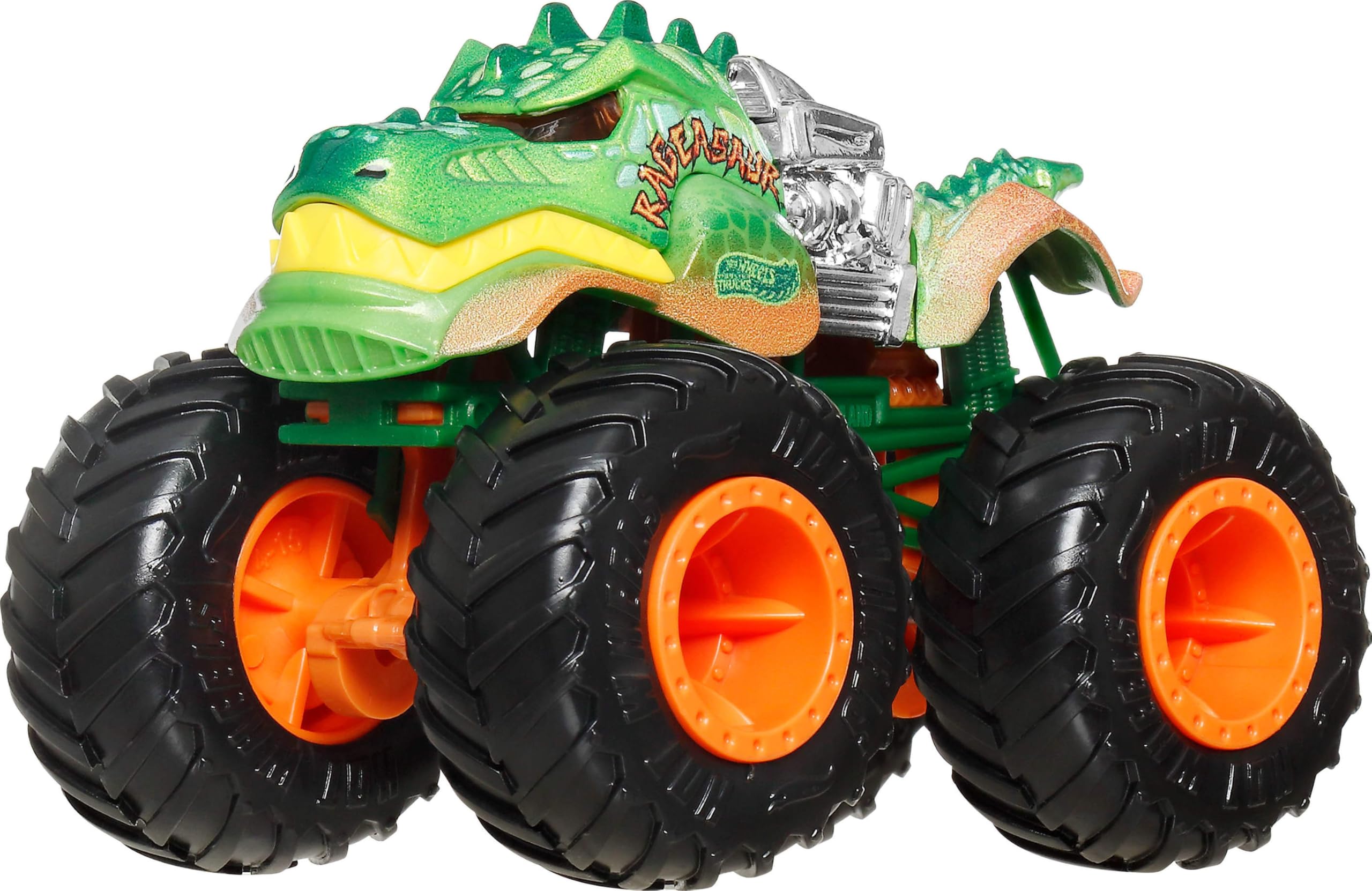 Hot Wheels Veloci-Racer coche 1:64 die-cast con acabado metálico para carreras rápidas