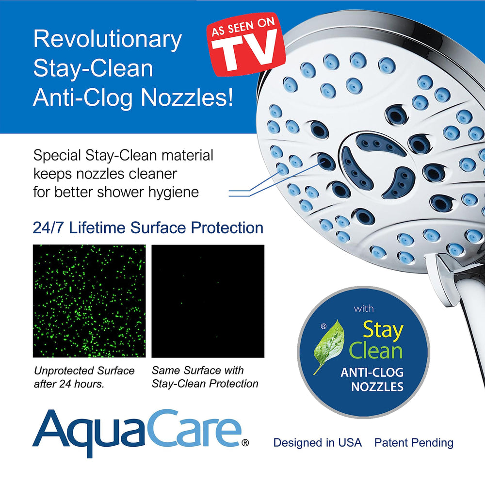 Hotel Spa AquaCare manguera 72 pulgadas, alcance y movilidad