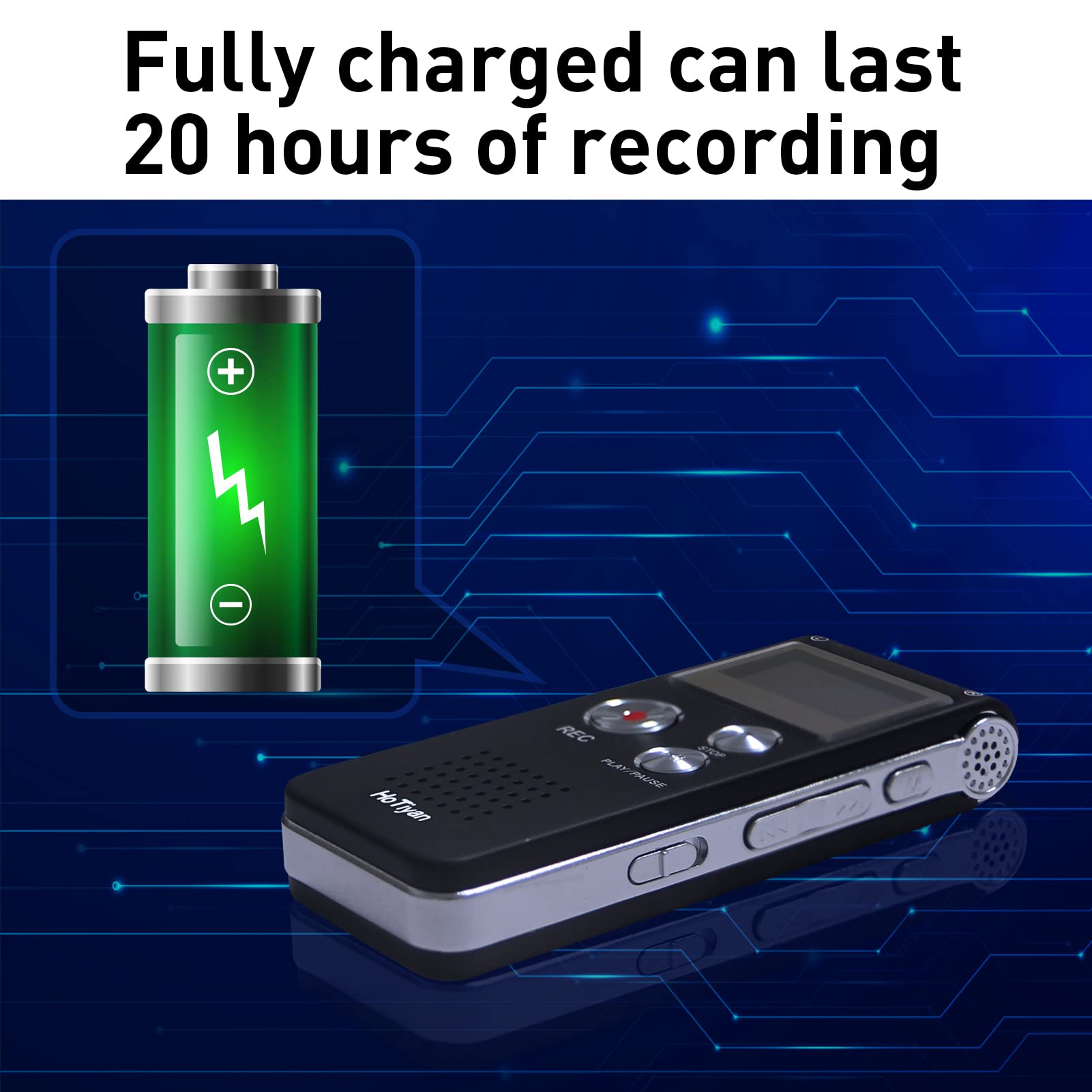 HoTiyan connected to laptop via USB for fast file transfer benefit