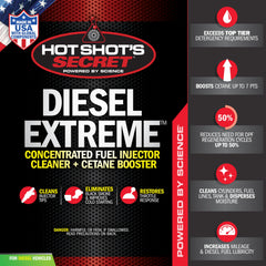 Hot Shot's Secret vertido en depósito para limpieza y protección del sistema