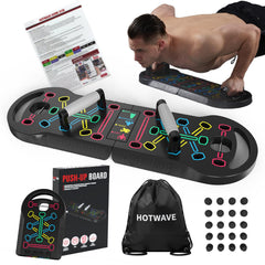 HOTWAVE tabla frontal mostrando diseño completo y estabilidad