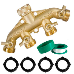 Hourleey frontal del conector 4 vías mostrando robustez y control múltiple