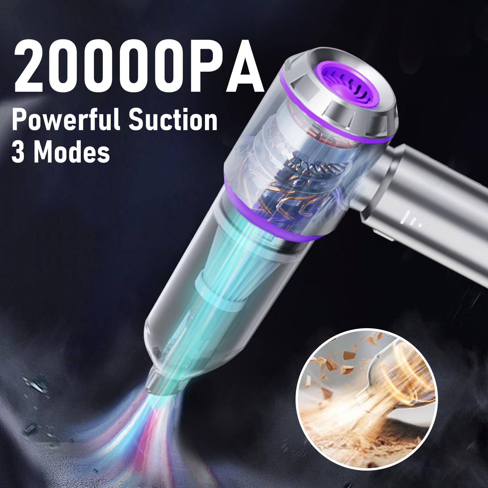 houscly detalle del motor brushless que ilustra mayor eficiencia