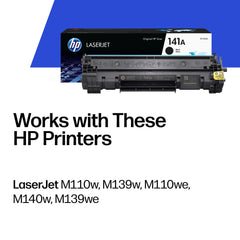HP chip del cartucho 141A primer plano que demuestra protección y comunicación segura
