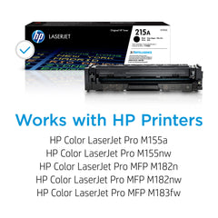 HP cartucho 215A chip de seguridad en primer plano, protege firmware y datos