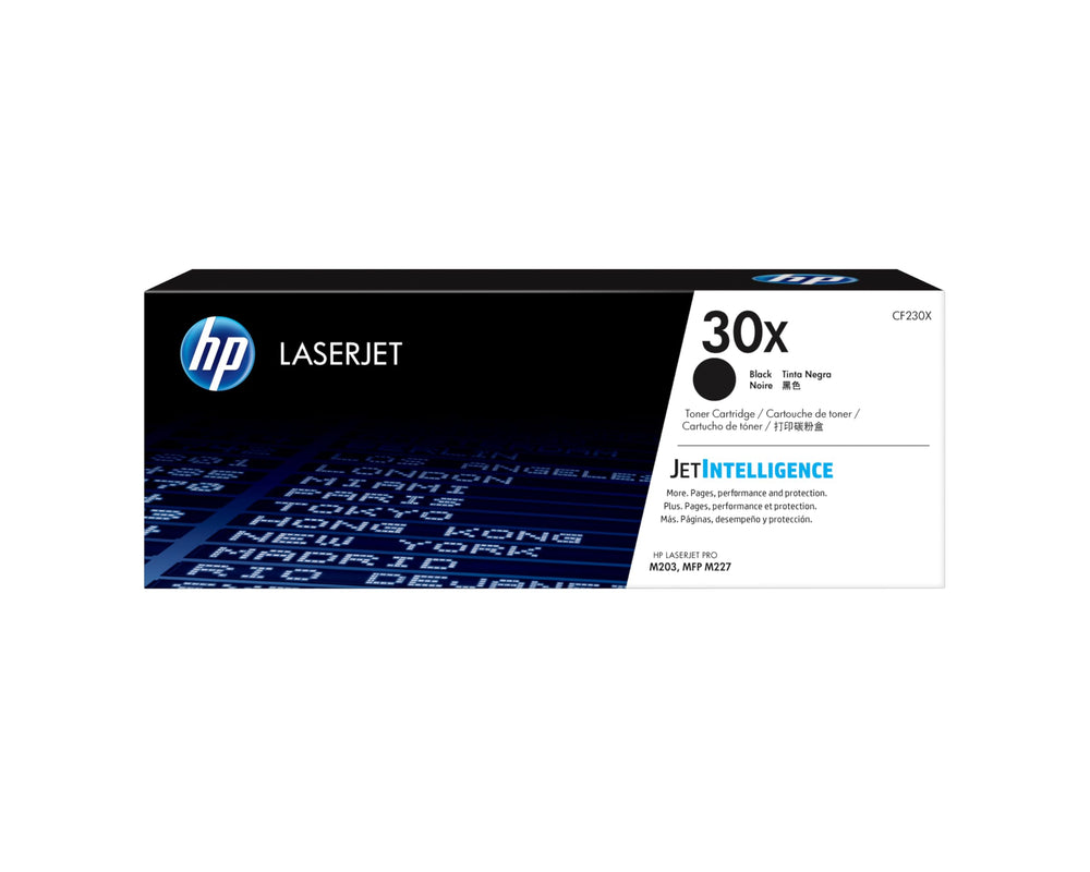 HP 30X en entorno de oficina, confiabilidad que mantiene productividad