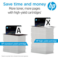 HP tóner 414X textura para impresión uniforme y negros intensos