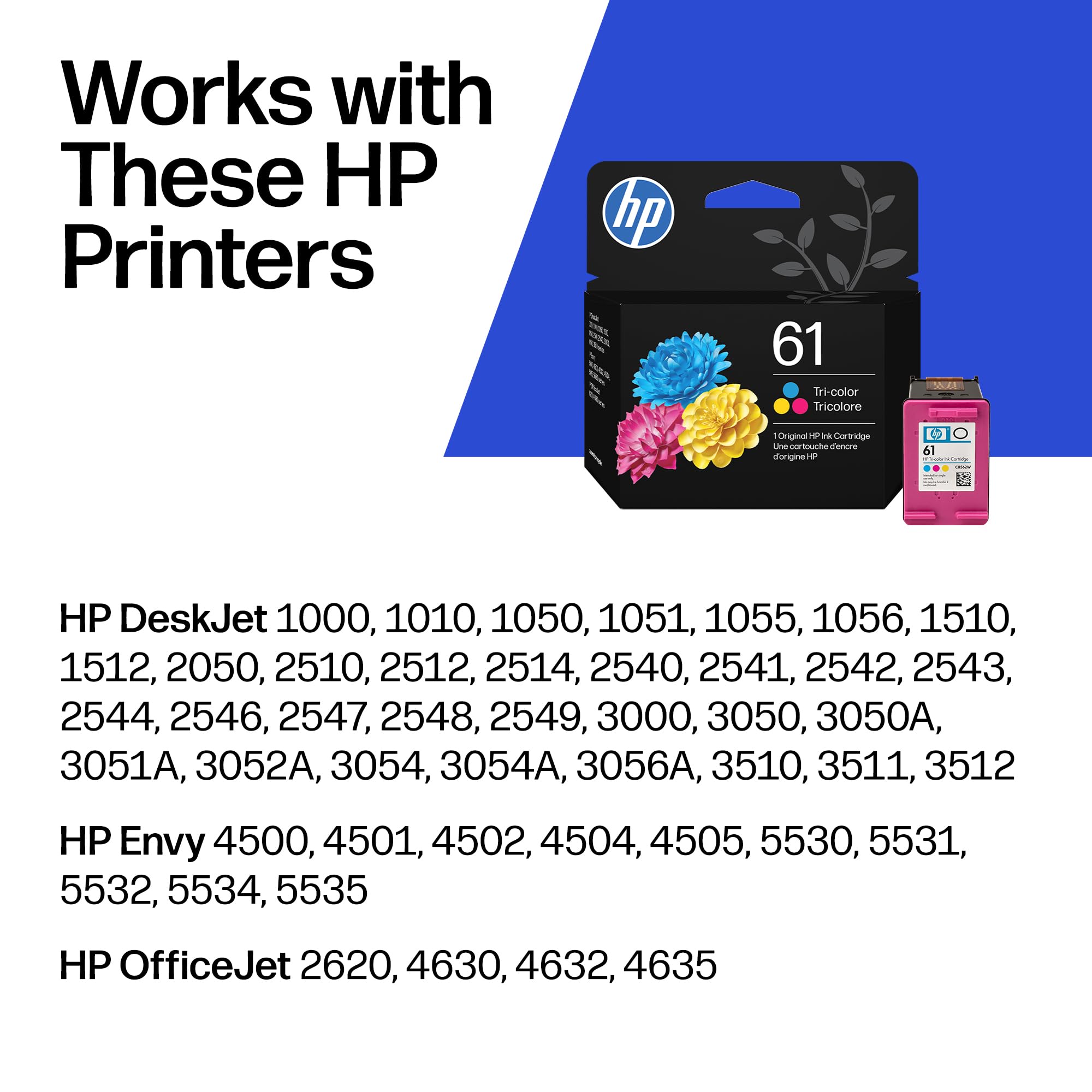 HP cartucho 61 boquilla con detalle que ayuda a impresiones sin obstrucciones