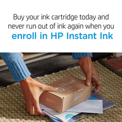 HP cartucho 62 instalado en impresora demostrando facilidad de cambio
